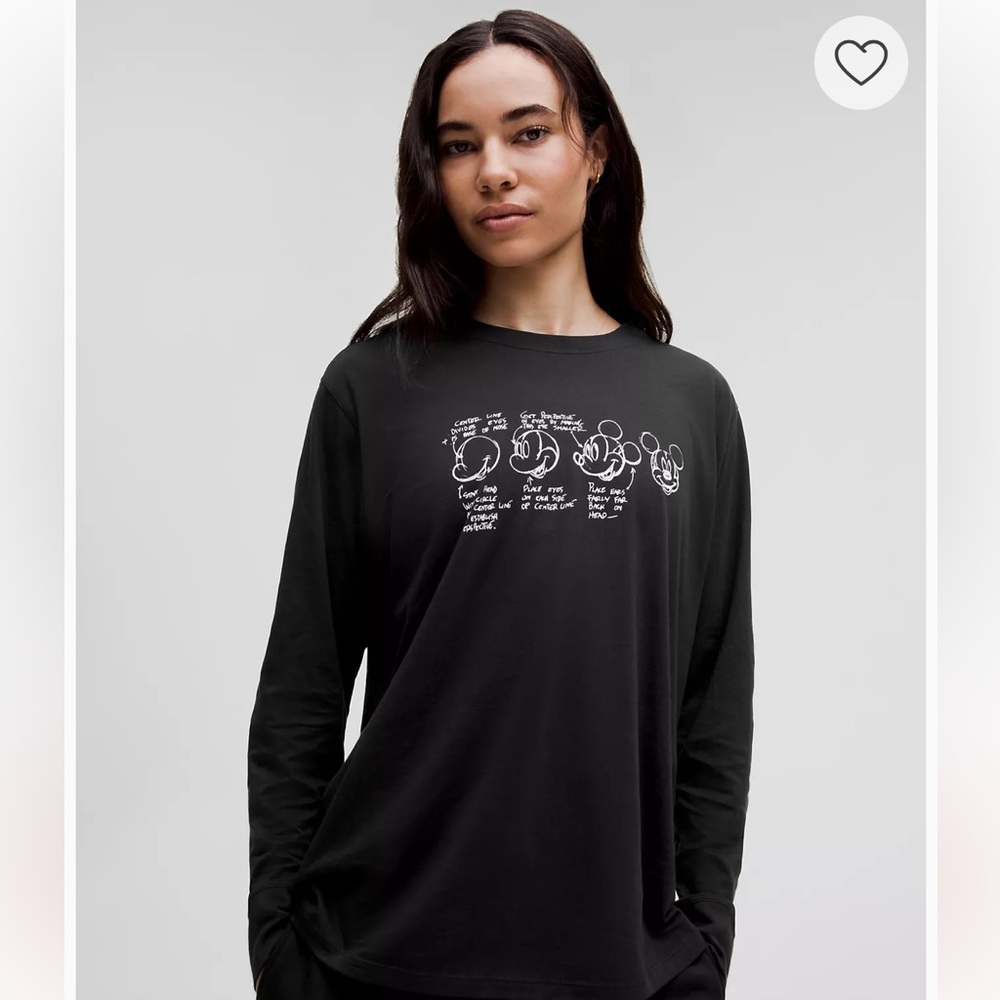 NWT Disney x lululemon All Yours Long-Sleeve Shirt